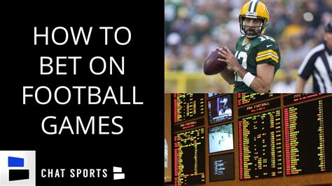 how to bet on football games
